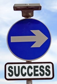 Entrepreneurship Success Sign