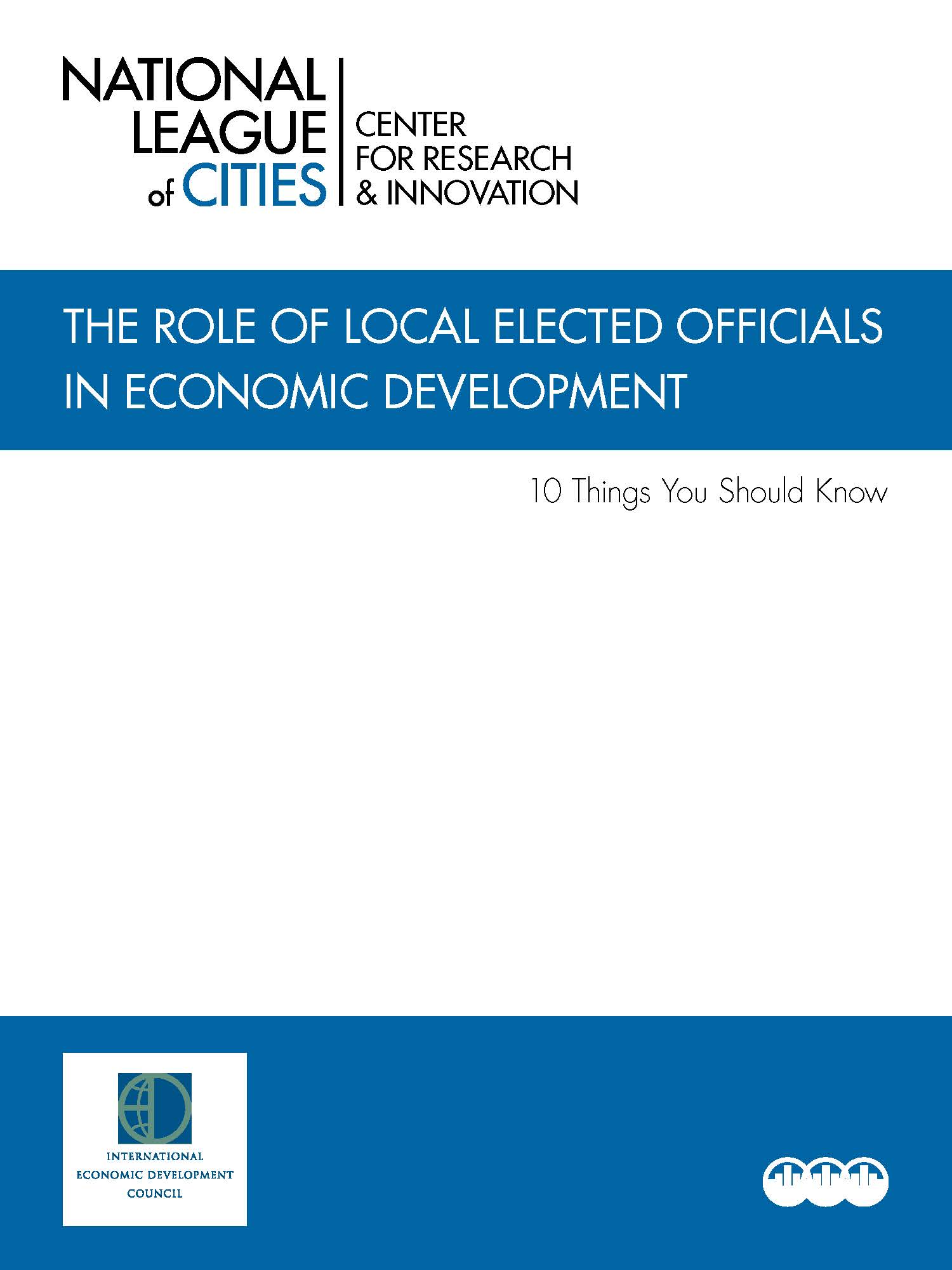 The Role of Local Elected Officials in Economic Development